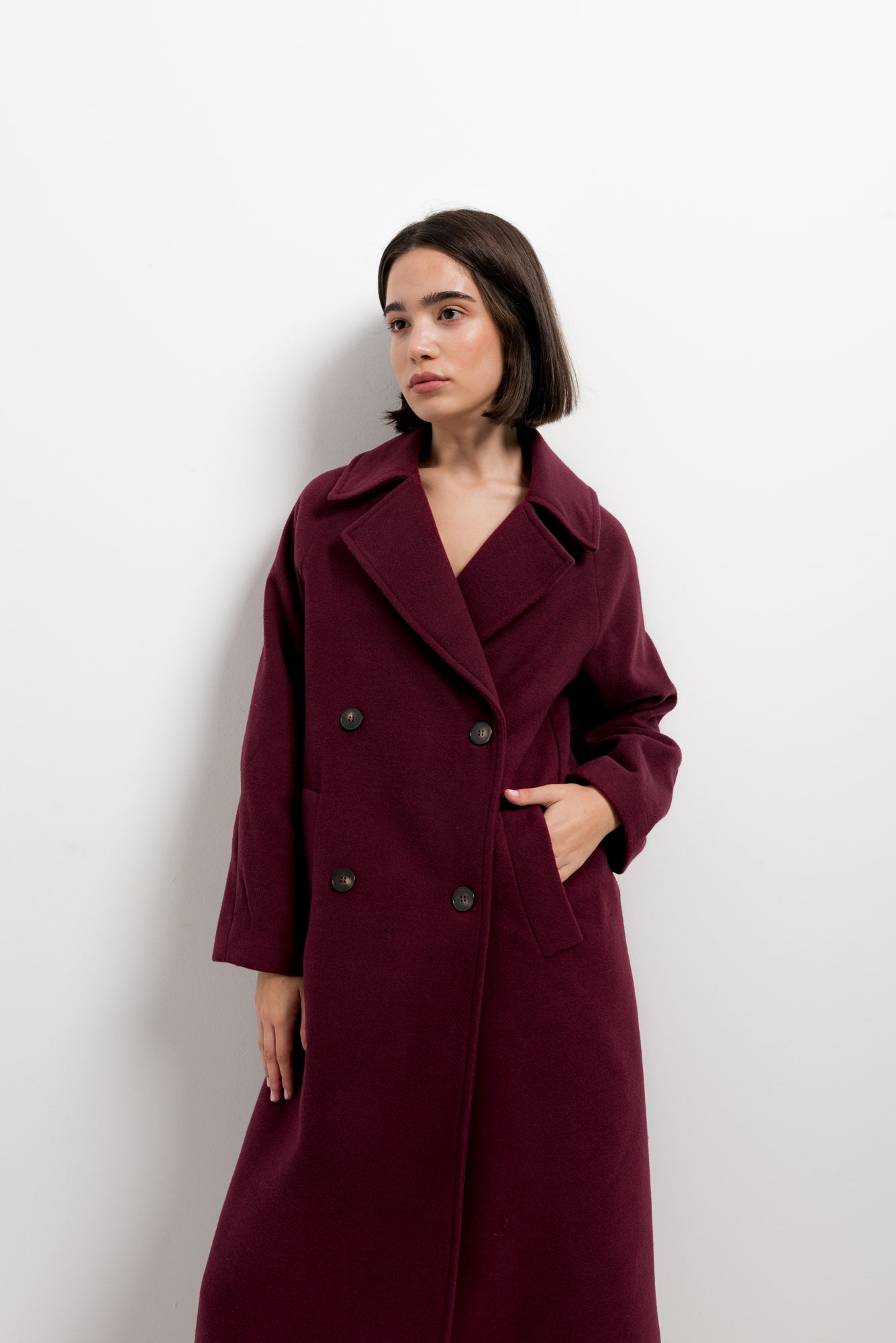 Manteau - Bordeaux